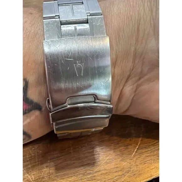 Men's Bulova Precisionist Chronograph Watch with Black Dial (Model: 98B316) - Picture 2 of 5